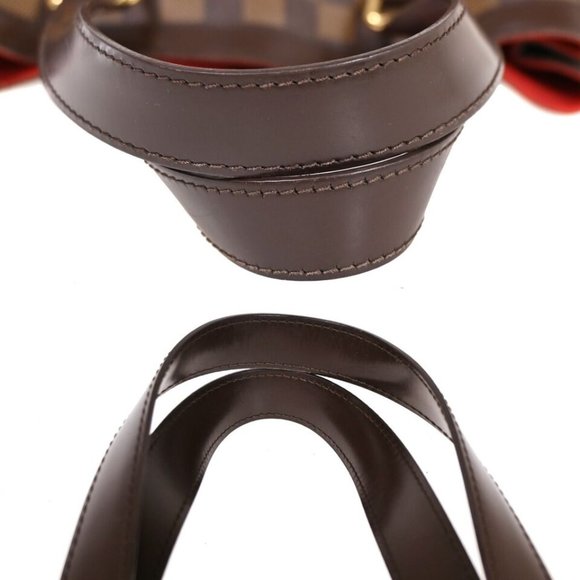 LOUIS VUITTON Hampstead PM Shoulder Bag Damier Ebene Leather BN N51205 - Picture 8 of 16